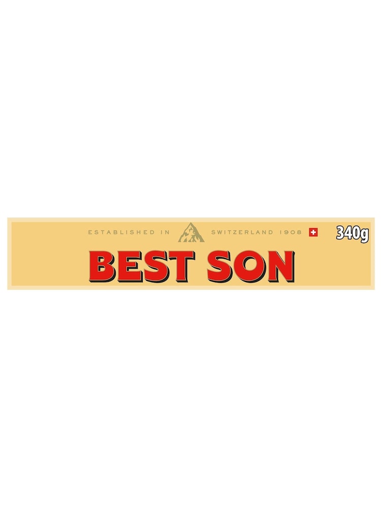 Toblerone Best Son Milk Chocolate Bar 340g - Image 2 of 3