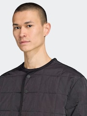 adidas Originals Black adidas Originals Quilted Jacket - Image 4 of 6