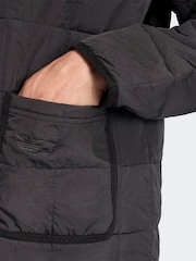 adidas Originals Black adidas Originals Quilted Jacket - Image 5 of 6