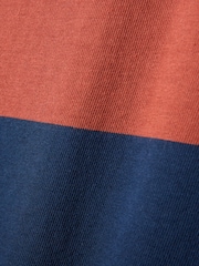 Celtic & Co. Shoulder Insert Heavyweight Jersey Brown Top - Image 6 of 6