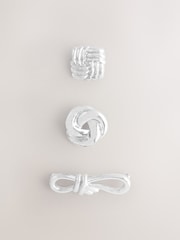 Silver Tone Heritage Brooches 3 Pack - Image 1 of 3