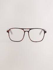 Brown Square Reading Glass - Image 4 of 5