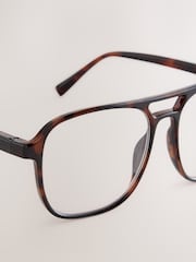 Brown Square Reading Glass - Image 5 of 5