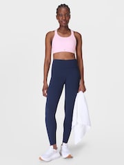 Sweaty Betty Light Pink Power Medium Support Seam-Free Bust Bra - Image 3 of 7