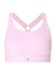 Sweaty Betty Light Pink Power Medium Support Seam-Free Bust Bra - Image 7 of 7