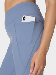 Sweaty Betty Sky Blue Power Workout Leggings - Image 8 of 9