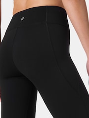 Sweaty Betty Black Ultimate Studio Yoga Flare Trousers - Image 6 of 7