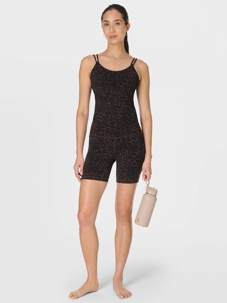 Sweaty Betty Brown Ultimate Studio 6" Shorts - Image 1 of 7 Sweaty Betty Brown Ultimate Studio 6" Shorts - Image 1 of 7