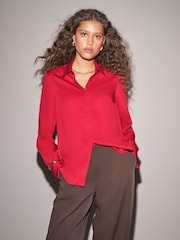 Red N. Premium Tencel Soft Long Sleeve Shirt - Image 2 of 4