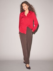 Red N. Premium Tencel Soft Long Sleeve Shirt - Image 3 of 4