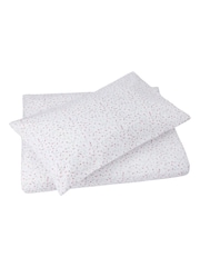 The White Company Pink Maisy Cot Bed Set - Image 1 of 2