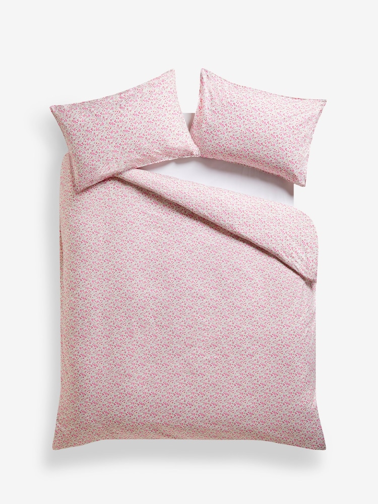 Shabby Chic by Rachel Ashwell® Vintage Ditsy Pink Cotton Duvet Cover and Pillowcase Set - Image 6 of 6