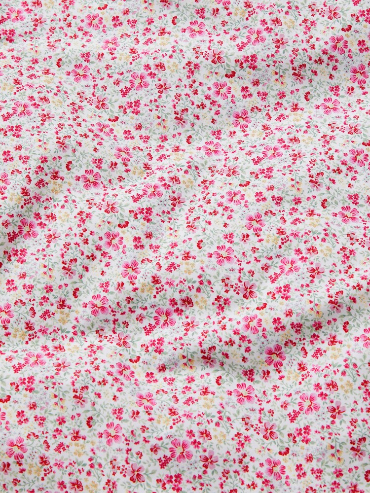 Shabby Chic by Rachel Ashwell® Vintage Ditsy Pink Cotton Duvet Cover and Pillowcase Set - Image 7 of 7 Shabby Chic by Rachel Ashwell® Vintage Ditsy Pink Cotton Duvet Cover and Pillowcase Set - Image 7 of 7