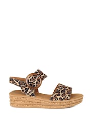 Gabor Animal Andre Leather Sandals - Image 1 of 5