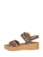 Gabor Animal Andre Leather Sandals - Image 2 of 5