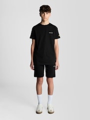 Lyle & Scott Black Logo Print T-Shirt - Image 1 of 6