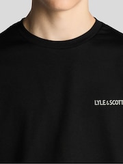 Lyle & Scott Black Logo Print T-Shirt - Image 3 of 6