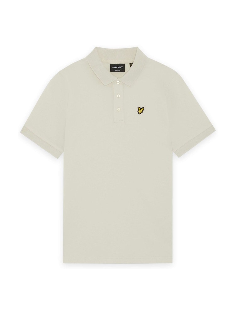 Lyle & Scott Grey Plain Polo Shirt - Image 1 of 1