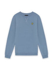 Lyle & Scott Blue Crew Neck Boys Sweatshirt - Image 1 of 1