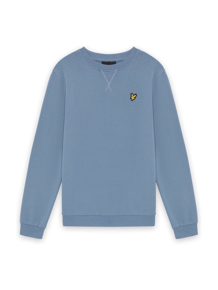 Lyle & Scott Blue Crew Neck Boys Sweatshirt - Image 1 of 1
