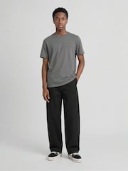 Pelēks - Lyle & Scott T-krekls ar apaļu kakla izgriezumu - Attēls 4 no 5