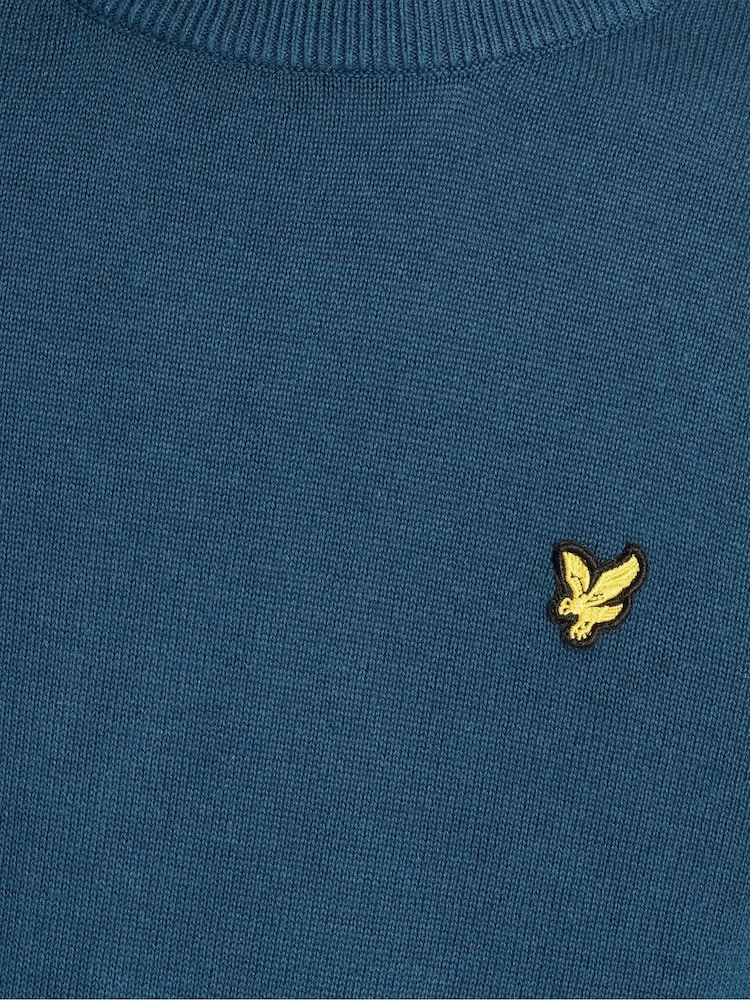 Plavo - Lyle & Scott Džemper Okrugli izrez za Dečaci - Slika 6 od 6
