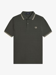 Fred Perry Green Twin Tipped Shirt - Image 1 of 2