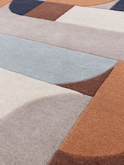 Asiatic Rugs Terracotta Matrix Klotski Rug - Image 5 of 5