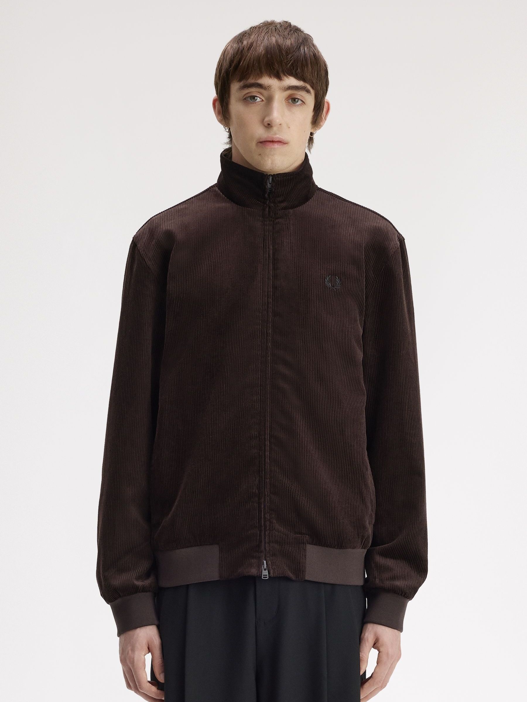 Fred Perry Men's Brown Cord Brentham Jacket - Xxl - Image 2