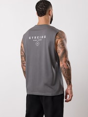 Gym King Grey Stoic Esja Jersey Tank Top - Image 2 of 4