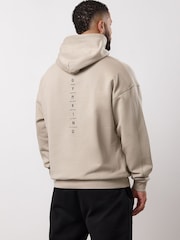 Gym King Brown Stoic Krafla Loopback Hoodie - Image 2 of 4