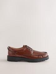 Tan Brown Apron Leather Shoes - Image 2 of 4