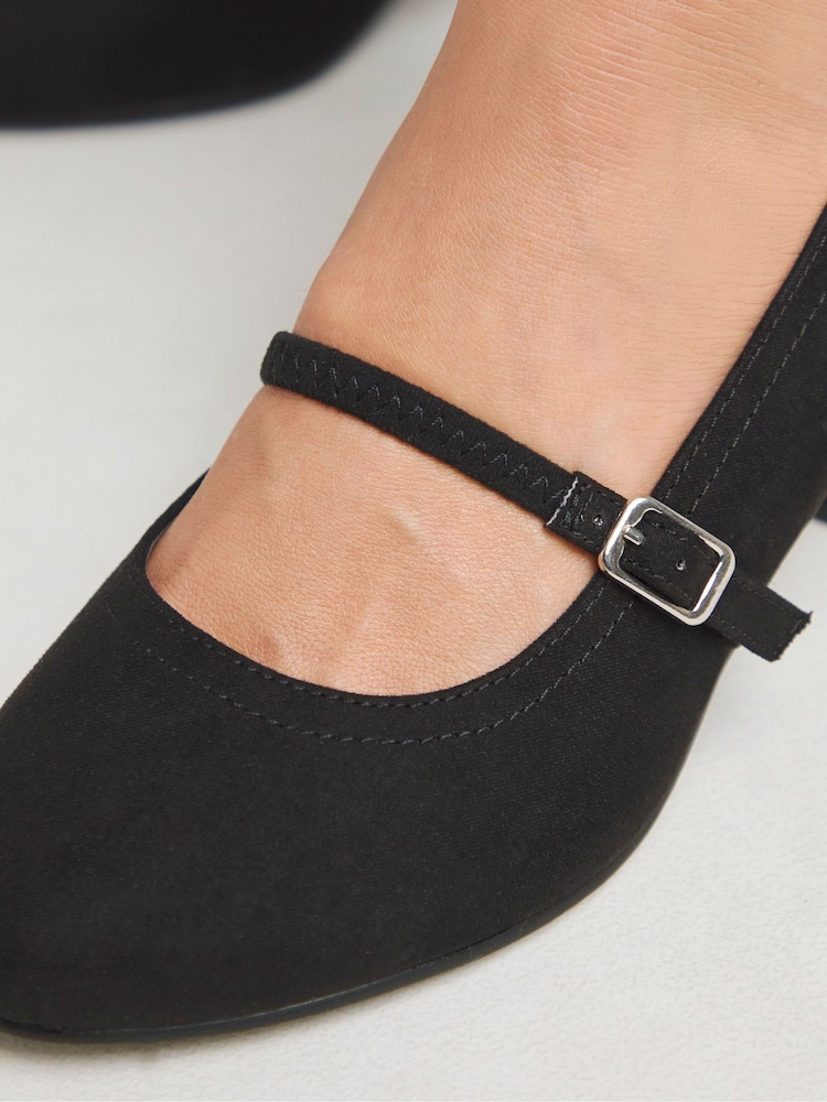 JD Williams נעלי מרי ג'יין עם עקב - תמונה 4 מתוך 4