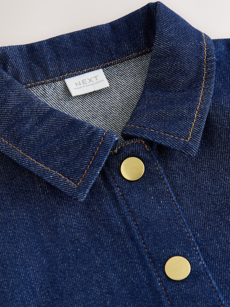 Denim Shirt Dress (3-16yrs) - Image 10 of 10