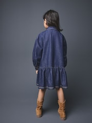 Denim Shirt Dress (3-16yrs) - Image 4 of 10
