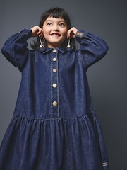 Denim Shirt Dress (3-16yrs) - Image 5 of 10