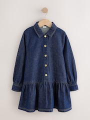 Denim Shirt Dress (3-16yrs) - Image 7 of 10