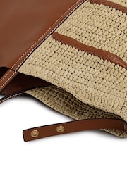 Radley Brown The Delphine Raffia Tote Bag - Image 7 of 8