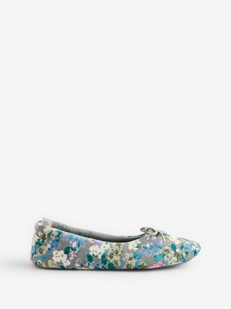 Laura Ashley Green Lichendale Ballet Slippers - Image 2 of 6 Laura Ashley Green Lichendale Ballet Slippers - Image 2 of 6