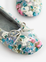 Laura Ashley Green Lichendale Ballet Slippers - Image 5 of 6