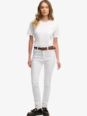 Superdry White High Rise Skinny Jeans - Image 4 of 9