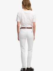 Superdry White High Rise Skinny Jeans - Image 5 of 9