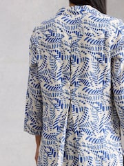 White Stuff White Bianca Linen Tunic - Image 2 of 6