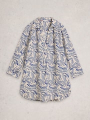 White Stuff White Bianca Linen Tunic - Image 5 of 6