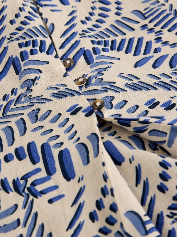 White Stuff White Bianca Linen Tunic - Image 6 of 6