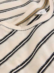 White Stuff White Katya Stripe T-Shirt - Image 6 of 6