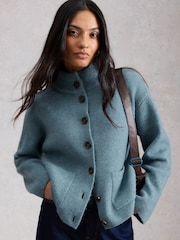 White Stuff Blue Margot Cardigan - Image 1 of 6