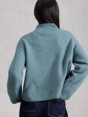 White Stuff Blue Margot Cardigan - Image 2 of 6