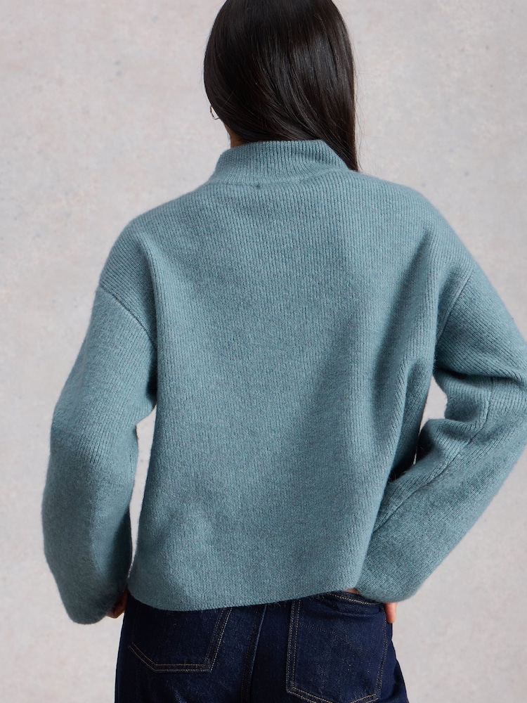 White Stuff Blue Margot Cardigan - Image 2 of 6