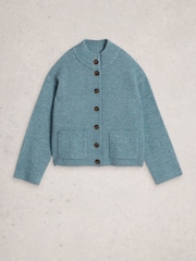 White Stuff Blue Margot Cardigan - Image 5 of 6